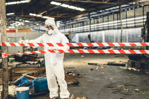 Professional Infectious Disease Decontamination technician working in Creston, IA